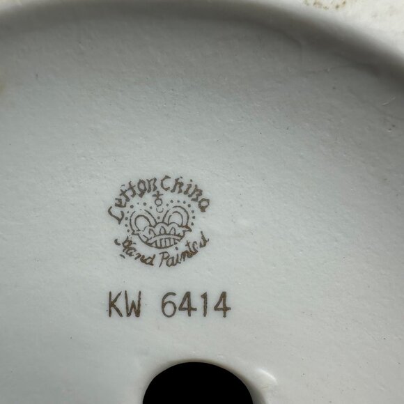 Vintage Lefton China Hand Painted Figurine KW 6414 Musician Lute Guitar Bisque - Picture 7 of 16